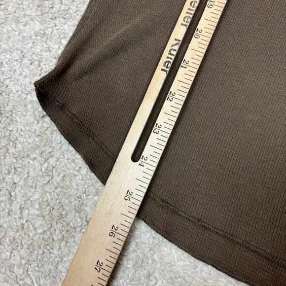 American Apparel Henley Dexter Kill Shirt Small Baby Thermal y2k Women's XS RARE - Picture 8 of 10